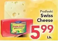 Eurofresh Market Podlaski Swiss Cheese offer