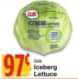 Amigos United Dole Iceberg Lettuce offer