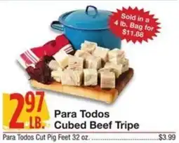 Amigos United Para Todos Cubed Beef Tripe offer