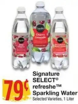 Amigos United Signature Select refreshé Sparkling Water offer