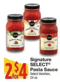 Amigos United Signature Select Pasta Sauce offer