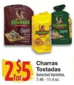 Amigos United Charras Tostadas offer