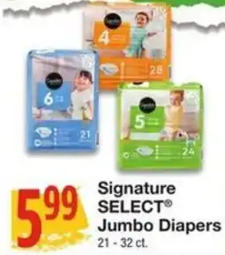 Amigos United Signature Select Jumbo Diapers offer