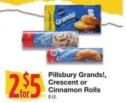Amigos United Pillsbury Grands!, Crescent or Cinnamon Rolls offer
