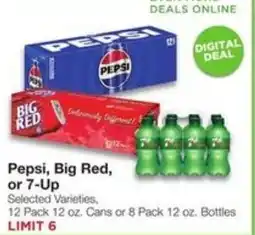 Amigos United Pepsi, Big Red, or 7-Up offer