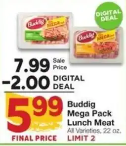 Amigos United Buddig Mega Pack Lunch Meat offer