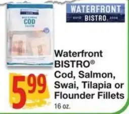 Amigos United Waterfront Bistro Cod, Salmon, Swai, Tilapia or Flounder Fillets offer
