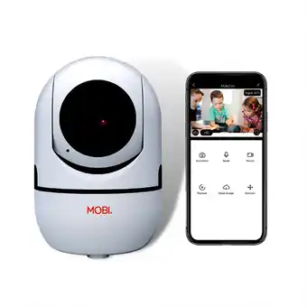 Walmart MobiCam HDX Smart HD Wi-Fi Pan & Tilt Camera, Monitoring System, Baby Monitor, Baby Camera, Nursery Monitor, WiFi Camera with offer