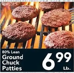 Eurofresh Market 80% Lean Ground Chuck Patties offer