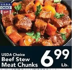 Eurofresh Market Usda Choice Beef Stew Meat Chunks offer