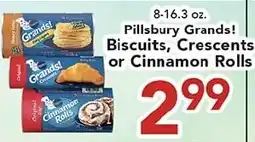 Eurofresh Market Pillsbury Grands! Biscuits, Crescents or Cinnamon Rolls offer