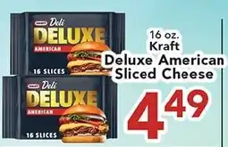 Eurofresh Market Kraft Deli Deluxe American Sliced Cheese offer