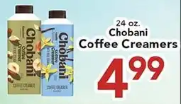 Eurofresh Market Chobani coffee creamers offer