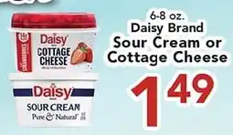 Eurofresh Market Daisy Brand Sour Cream or Cottage Cheese offer