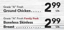 Eurofresh Market Grade A Fresh Ground Chicken offer