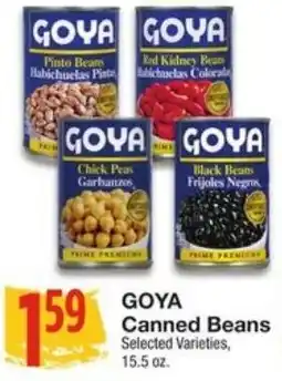 Amigos United Goya canned beans offer