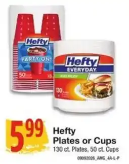 Amigos United Hefty Plates or Cups offer