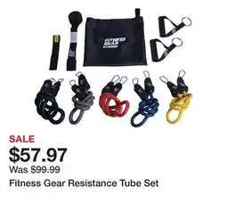 Dick's Sporting Goods Fitness Gear Resistance Tube Set offer
