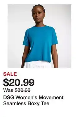 Dick's Sporting Goods DSG Women's Movement Seamless Boxy Tee offer