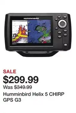 Dick's Sporting Goods Humminbird Helix 5 CHIRP GPS G3 offer