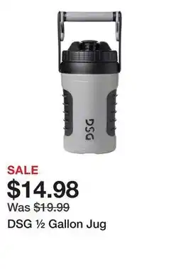 Dick's Sporting Goods DSG Β½ Gallon Jug offer