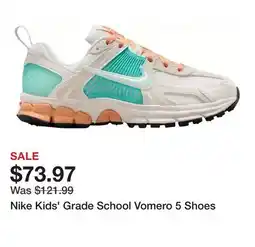 Dick's Sporting Goods Nike Kids' Grade School Vomero 5 Shoes offer