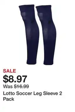 Dick's Sporting Goods Lotto Soccer Leg Sleeve offer