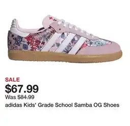 Dick's Sporting Goods adidas Kids' Grade School Samba OG Shoes offer