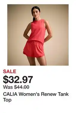 Dick's Sporting Goods CALIA Women's Renew Tank Top offer