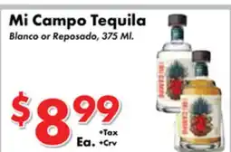 Valley Marketplace Mi Campo Tequila offer