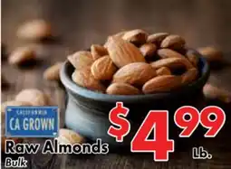 Valley Marketplace Raw Almonds offer