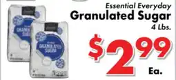 Valley Marketplace Essential Everyday Granulated Sugar offer