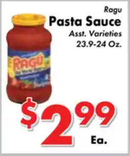 Valley Marketplace Ragu Pasta Sauce offer