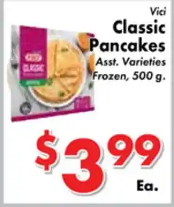 Valley Marketplace Vici Classic Pancakes offer