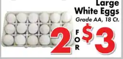 Valley Marketplace Large White Eggs offer
