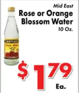 Valley Marketplace Mid East Rose or Orange Blossom Water offer