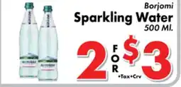 Valley Marketplace Borjomi Sparkling Water offer