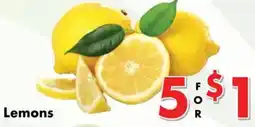 Valley Marketplace Lemons offer