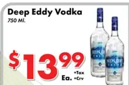Valley Marketplace Deep Eddy Vodka offer