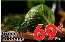 Valley Marketplace Green Cabbage offer