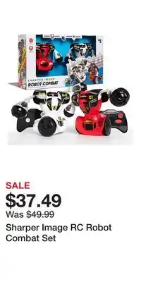 Kohl's Sharper Image RC Robot Combat Set offer