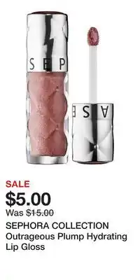 Kohl's SEPHORA COLLECTION Outrageous Plump Hydrating Lip Gloss offer