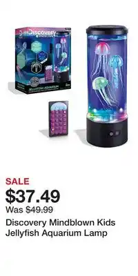 Kohl's Discovery Mindblown Kids Jellyfish Aquarium Lamp offer