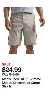Kohl's Men's Lee 10.5 Extreme Motion Crossroads Cargo Shorts offer