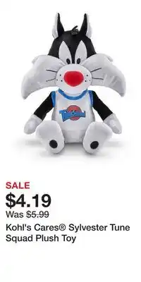Kohl's Kohl's Cares Sylvester Tune Squad Plush Toy offer