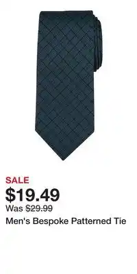 Kohl's Men's Bespoke Patterned Tie offer