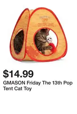 Petsmart GMASON Friday The 13th Pop Tent Cat Toy offer