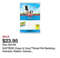 Petsmart KAYTEE Clean & Cozy Small Pet Bedding - Hamster, Rabbit, Guinea Pig Bedding - White 24.6 - 85 offer