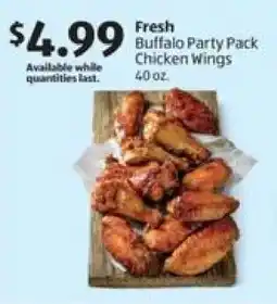 Aldi Fresh Buffalo Party Pack Chicken Wings offer
