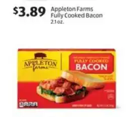 Aldi Appleton Farms Fully Cooked Bacon offer